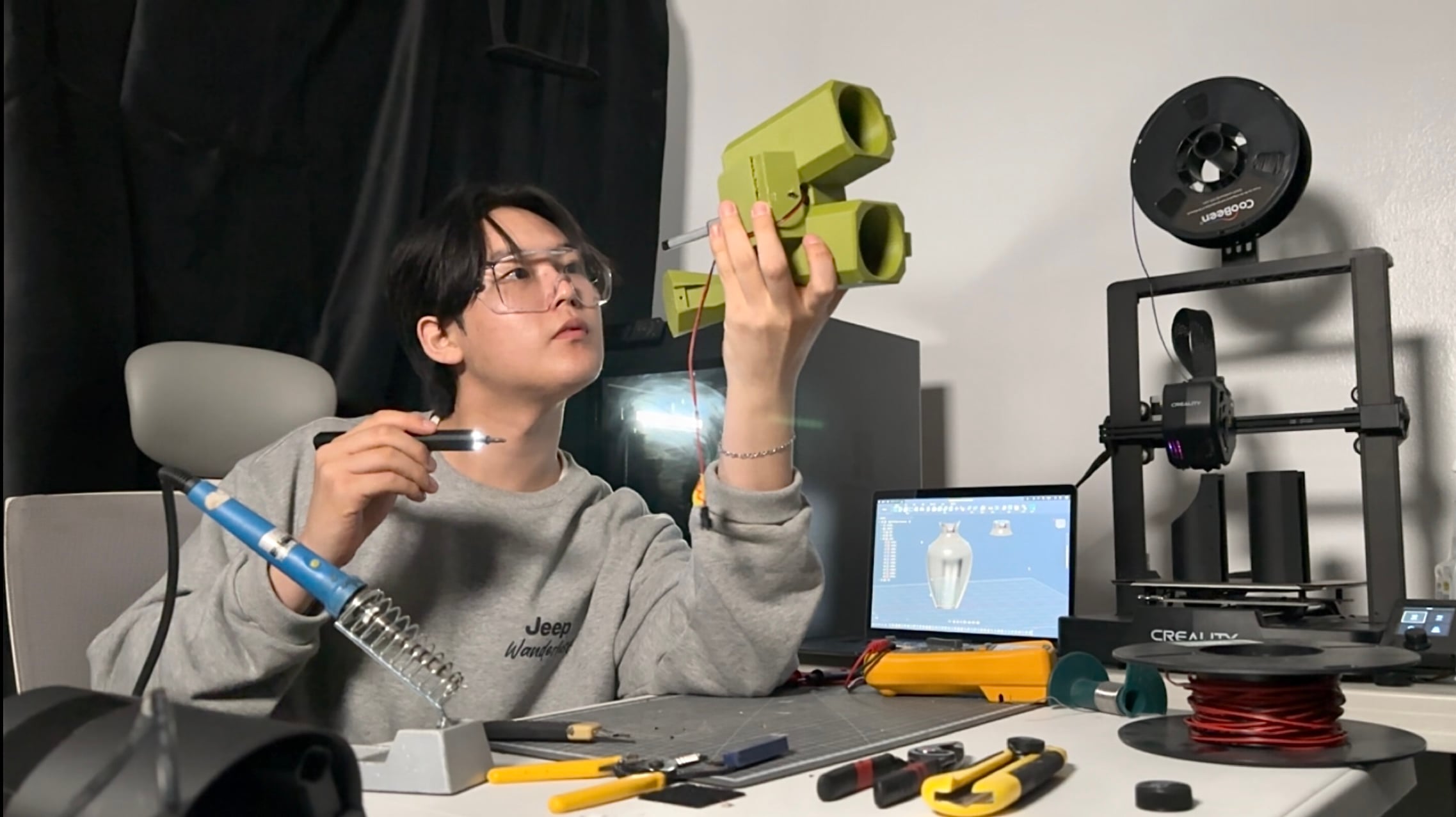 도구제작 · 3D프린터 담당 1