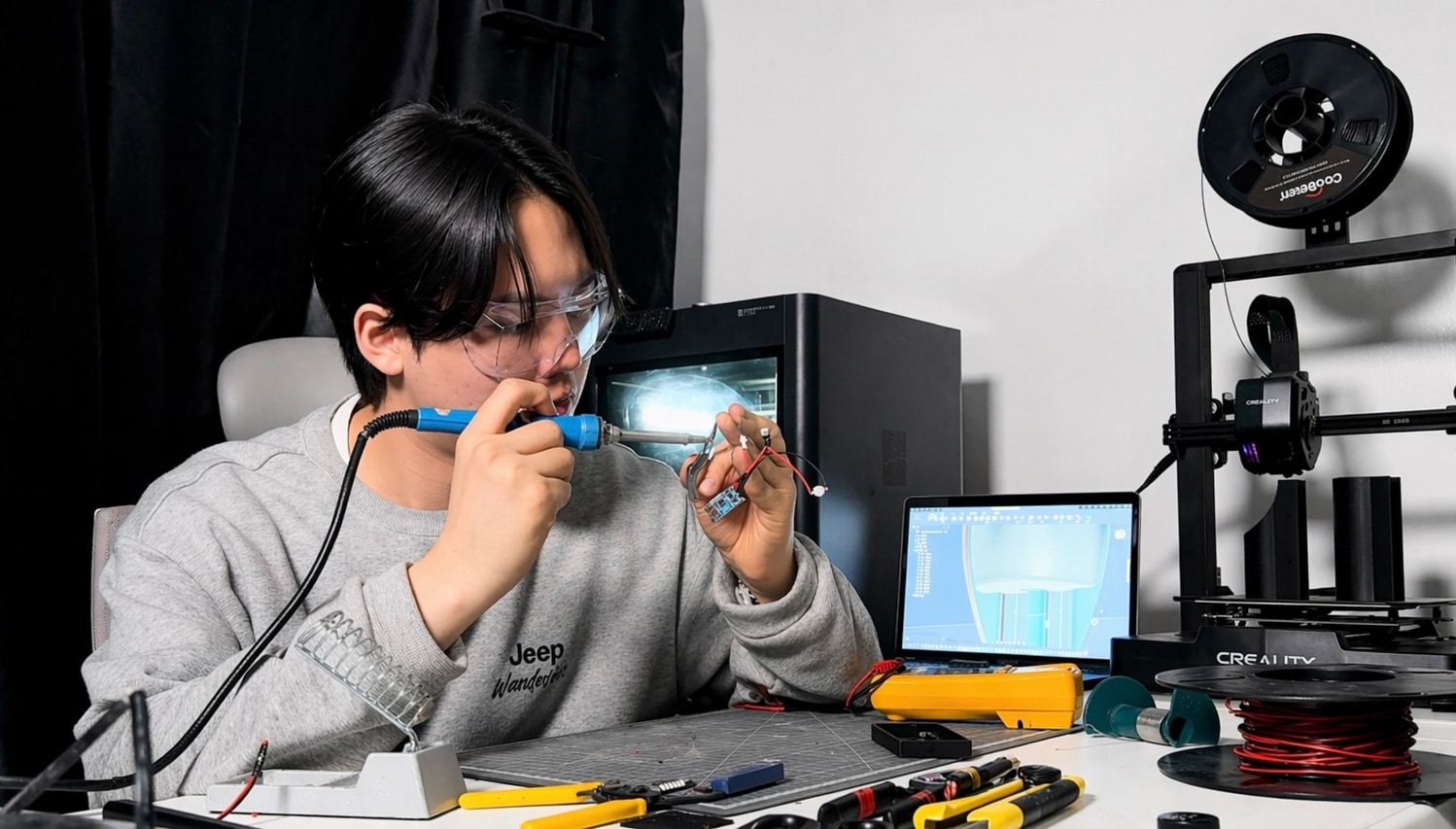 도구제작 · 3D프린터 담당